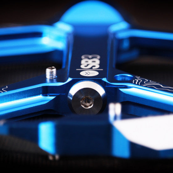 SB3 SPECTRUM flat pedals Blue