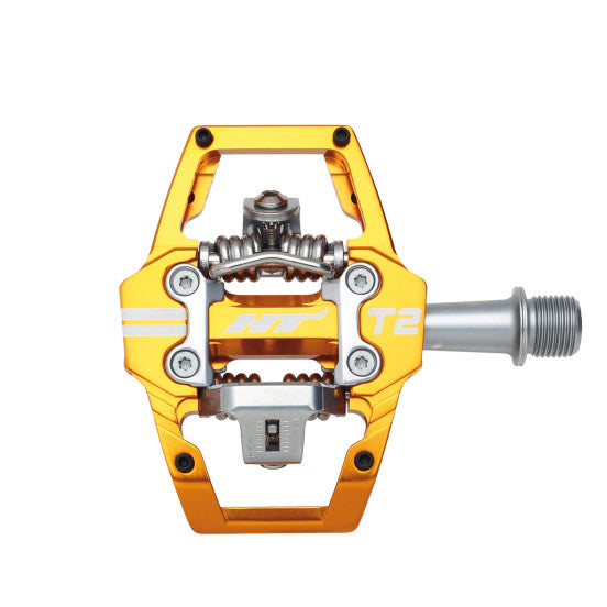 HT COMPONENTS ENDURO T2 Πορτοκαλί πεντάλ