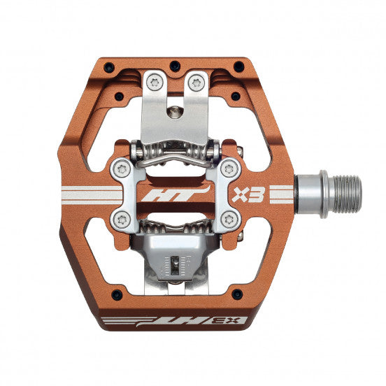 Πετάλια HT COMPONENTS X3 Bronze