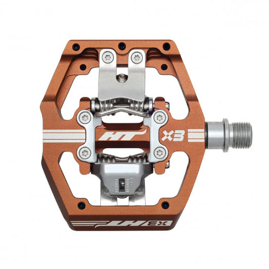 Πετάλια HT COMPONENTS X3 Bronze