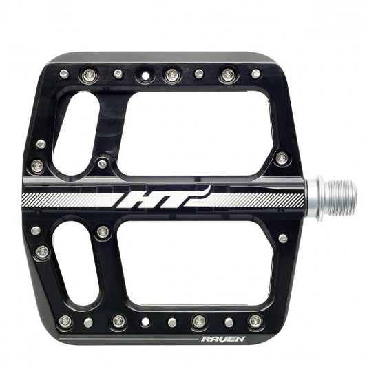 HT COMPONENTS ANS 12 Flat Pedals Μαύρο