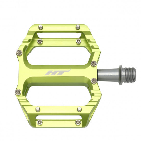 HT COMPONENTS AR09SX Flat Pedals Πράσινο