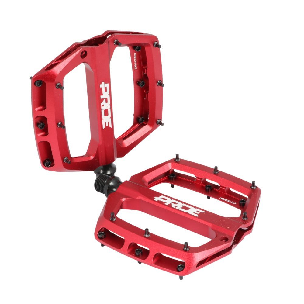 PRIDE Newton EL2 Pedals Red