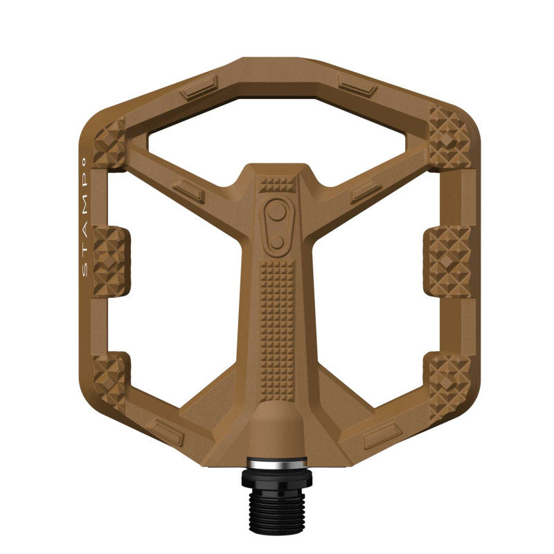 Επίπεδα πεντάλ CRANKBROTHERS STAMP 0 Μικρό καφέ