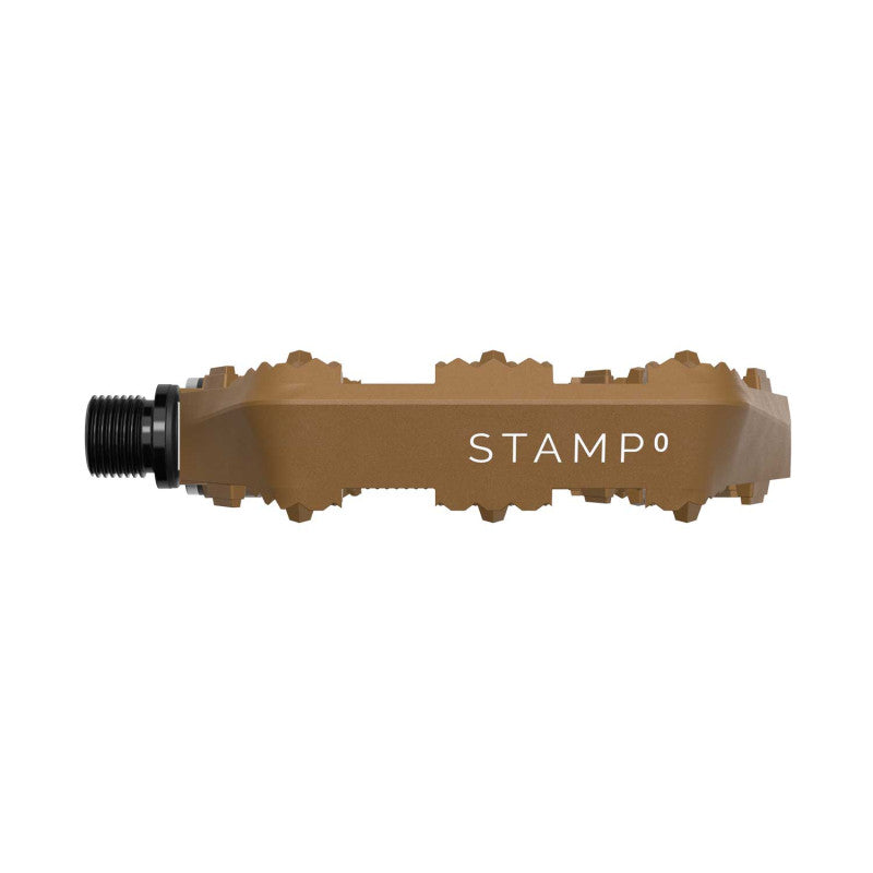 Επίπεδα πεντάλ CRANKBROTHERS STAMP 0 Μικρό καφέ