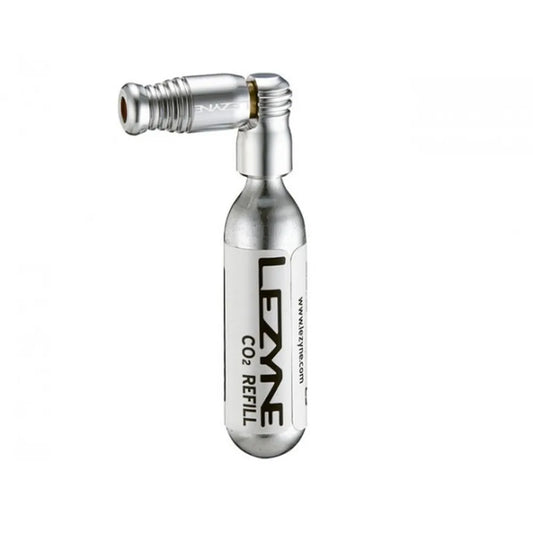 LEZYNE TRIGGER SPEED DRIVE CO2 πείρος πυροδότησης + φυσίγγιο CO2 με σπείρωμα 16g (x1) Ασημί