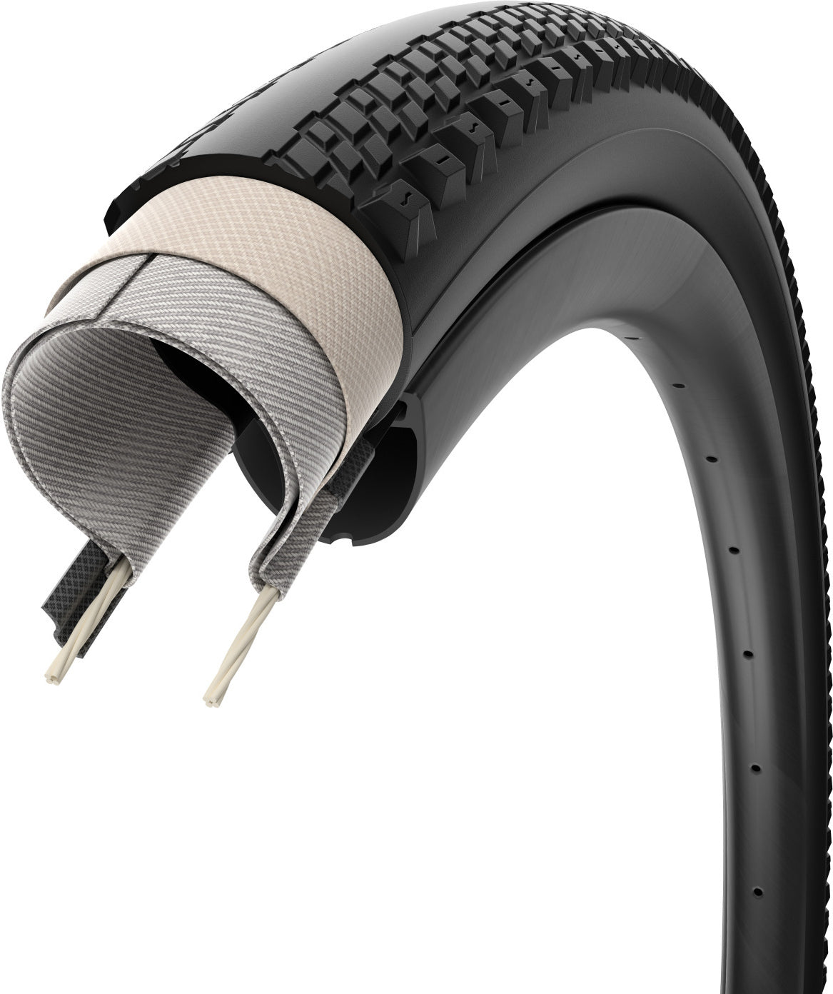 PIRELLI CINTURATO GRAVEL RH Performance 700c Tubeless-Ready Tire, Black
