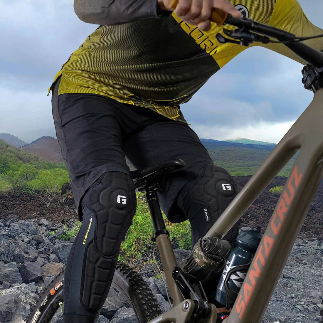 G-FORM PRO RUGGED 2 Προστατευτικό κνήμης μαύρο