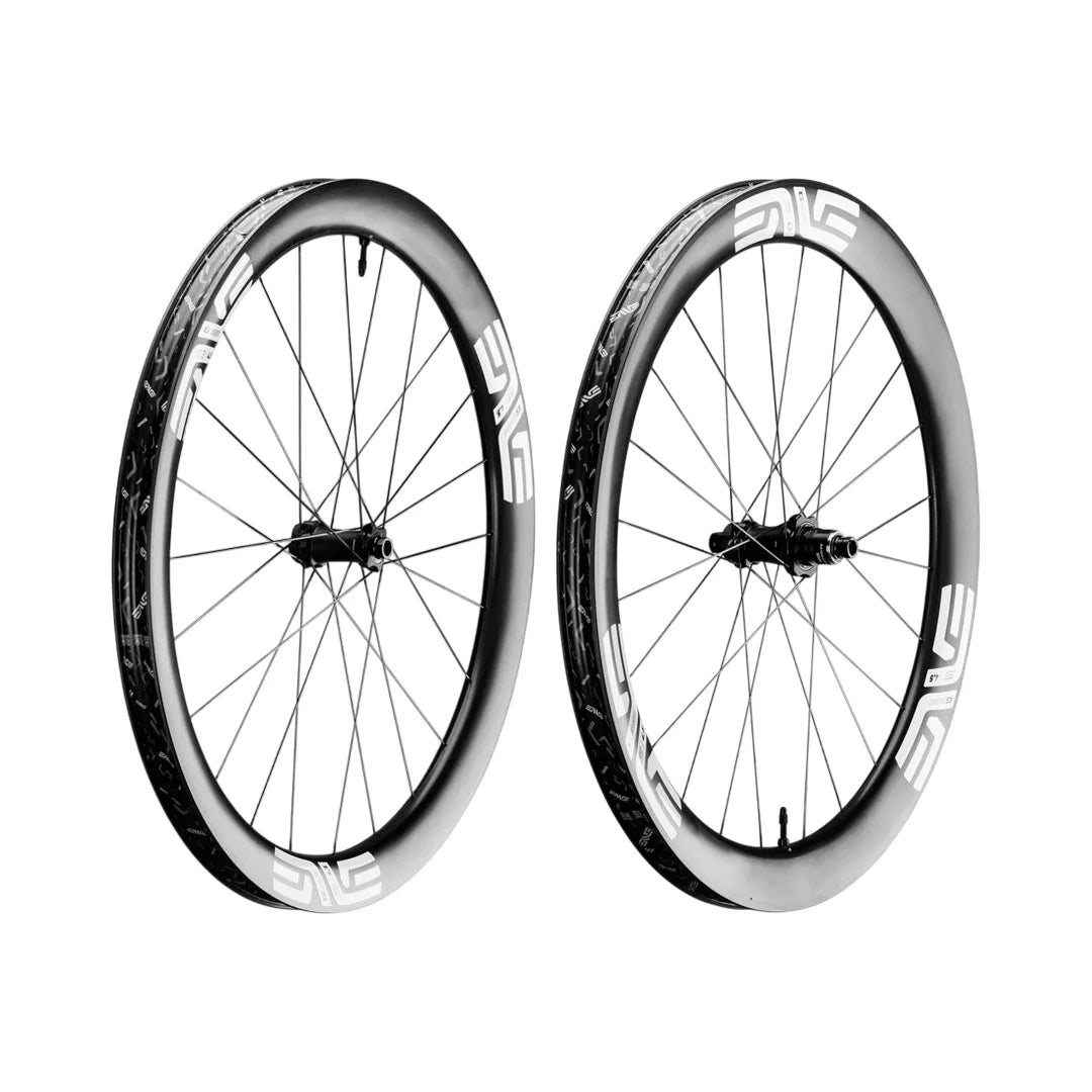 Ζεύγος τροχών ENVE G SES 4.5 Tubeless Ready (Center Lock) Μαύρο/Άσπρο