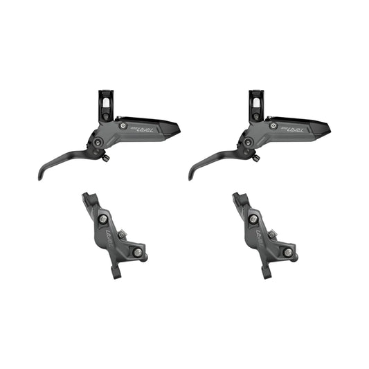 Ζεύγος φρένων SRAM LEVEL BRONZE STEALTH 4 εμβόλων Grey