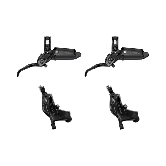 Ζεύγος φρένων SRAM Code SILVER STEALTH Μαύρο