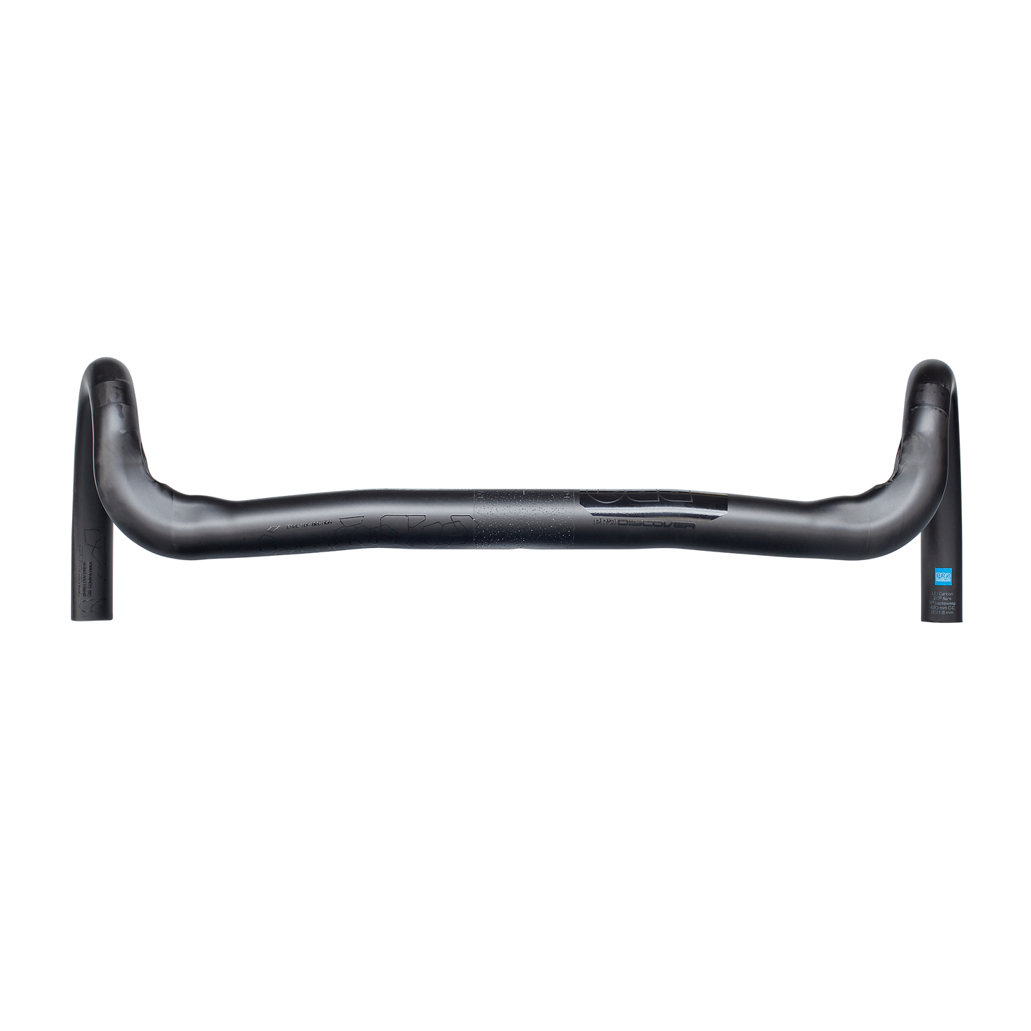 Gravel PRO DISCOVER Flare 20° Carbon handlebars