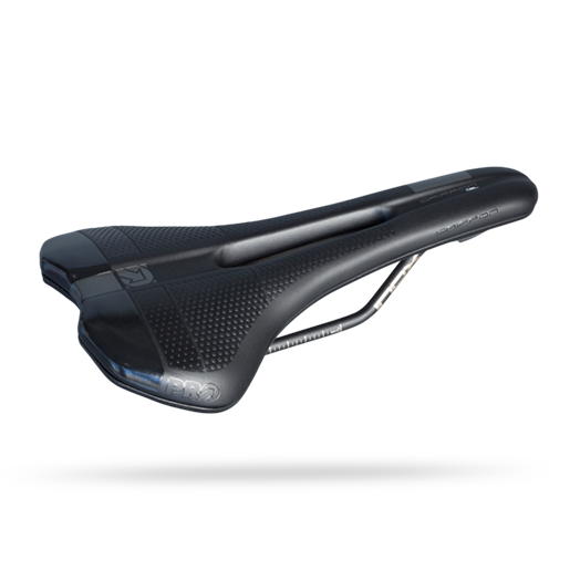 Saddle PRO GRIFFON GEL 152mm Stainless steel rails Black