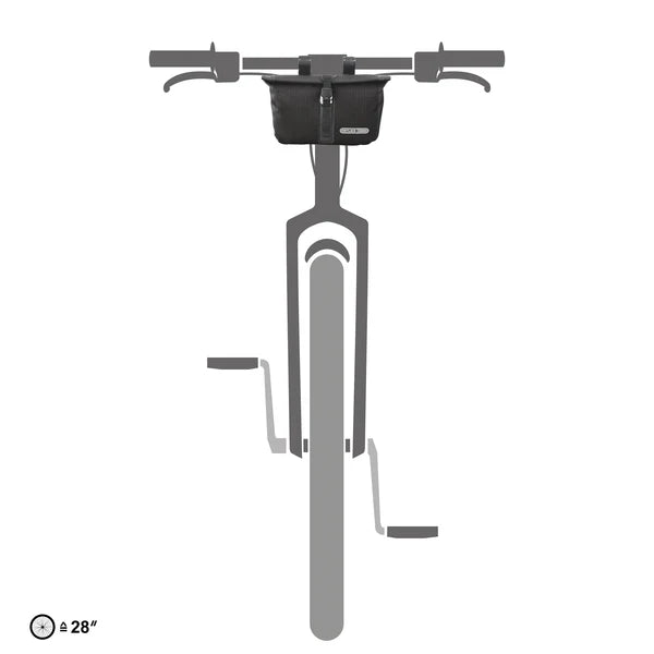 Handlebar bag ORTLIEB ACCESSORY PACK 3.5 L Black