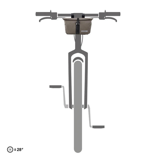 ORTLIEB ACCESSORY PACK Τσάντα τιμονιού 3,5 L Γκρι