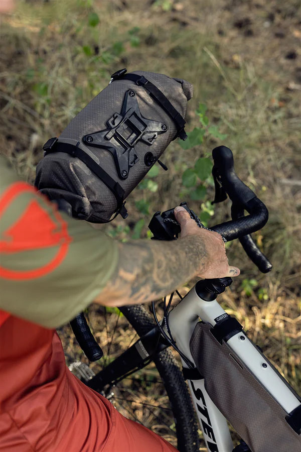 ORTLIEB HANDLEBAR PACK FLEX 9 L Γκρι τσάντα τιμονιού