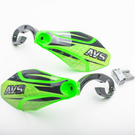 AVS KIT DECO Χειροφυλακτήρας Alu Leg Πράσινο/Μαύρο