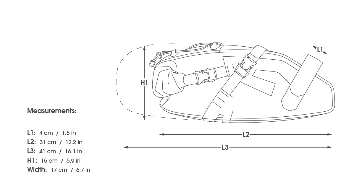 APIDURA EXPEDITION SADDLE PACK 9 L Black