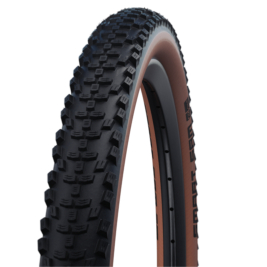 SCHWALBE SMART SAM 29x2.60 ADDIX PERFORMANCE RACEGUARD Ελαστικό TubeType Soft Μαύρο/Καφέ