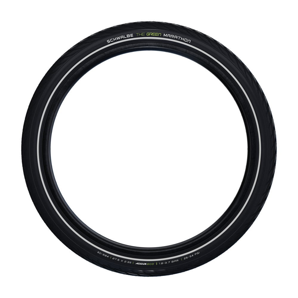 SCHWALBE GREEN MARATHON 27.5x2.35 ADDIX ECO GreenGuard Tubeless Ready Rigid Tire
