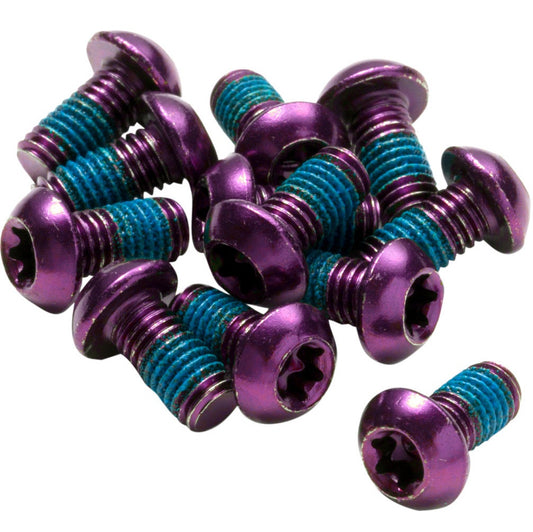 REVERSE COMPONENTS 12-Piece Wheel Bolt Kit, Purple Anodized