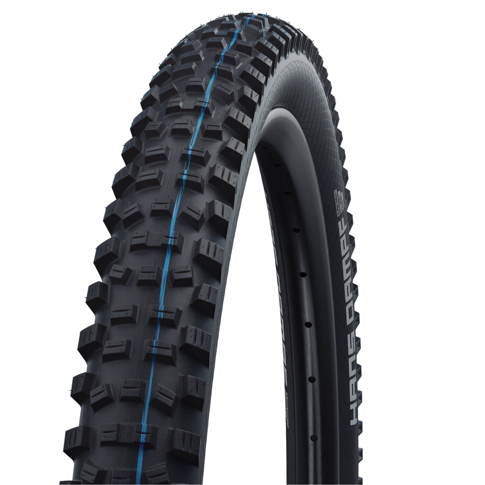 SCHWALBE HANS DAMPF 29x2.35 ADDIX SPEEDGRIP SUPERTRAIL tire Tubeless Ready Soft Black