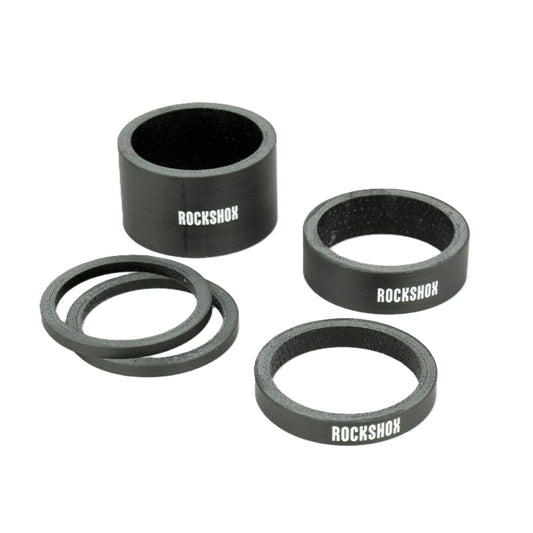 Σετ αποστάτες ROCKSHOX UD από άνθρακα 1"1/8 Μαύρο