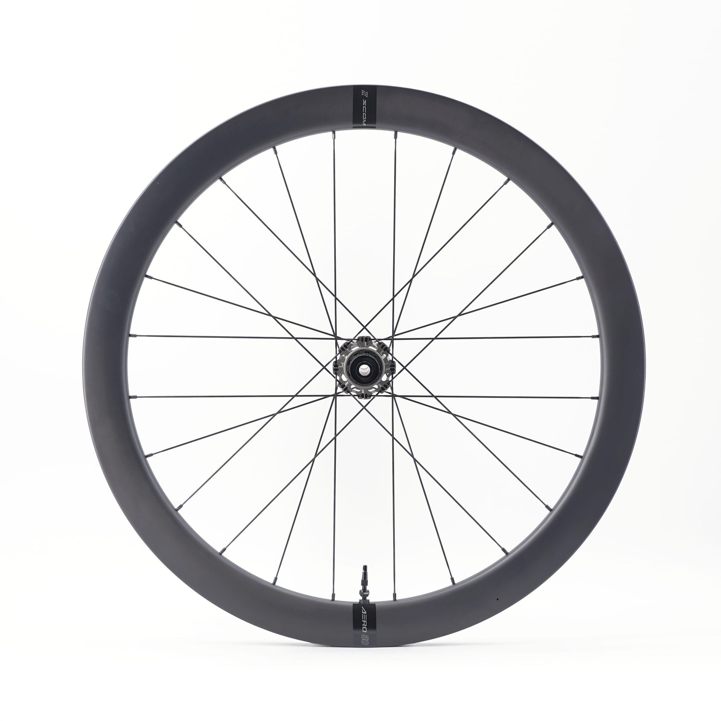 Ζεύγος τροχών SCOM AERO 50 Tubeless Ready (Center Lock)