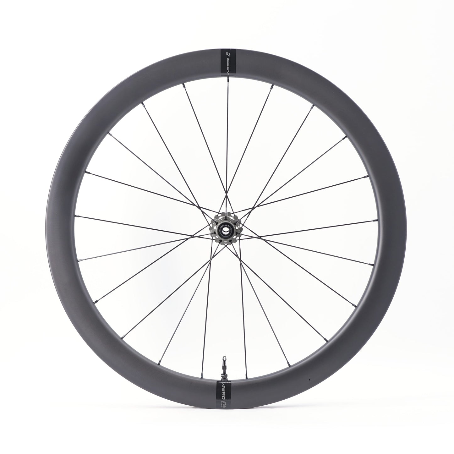 Ζεύγος τροχών SCOM AERO 50 Tubeless Ready (Center Lock)