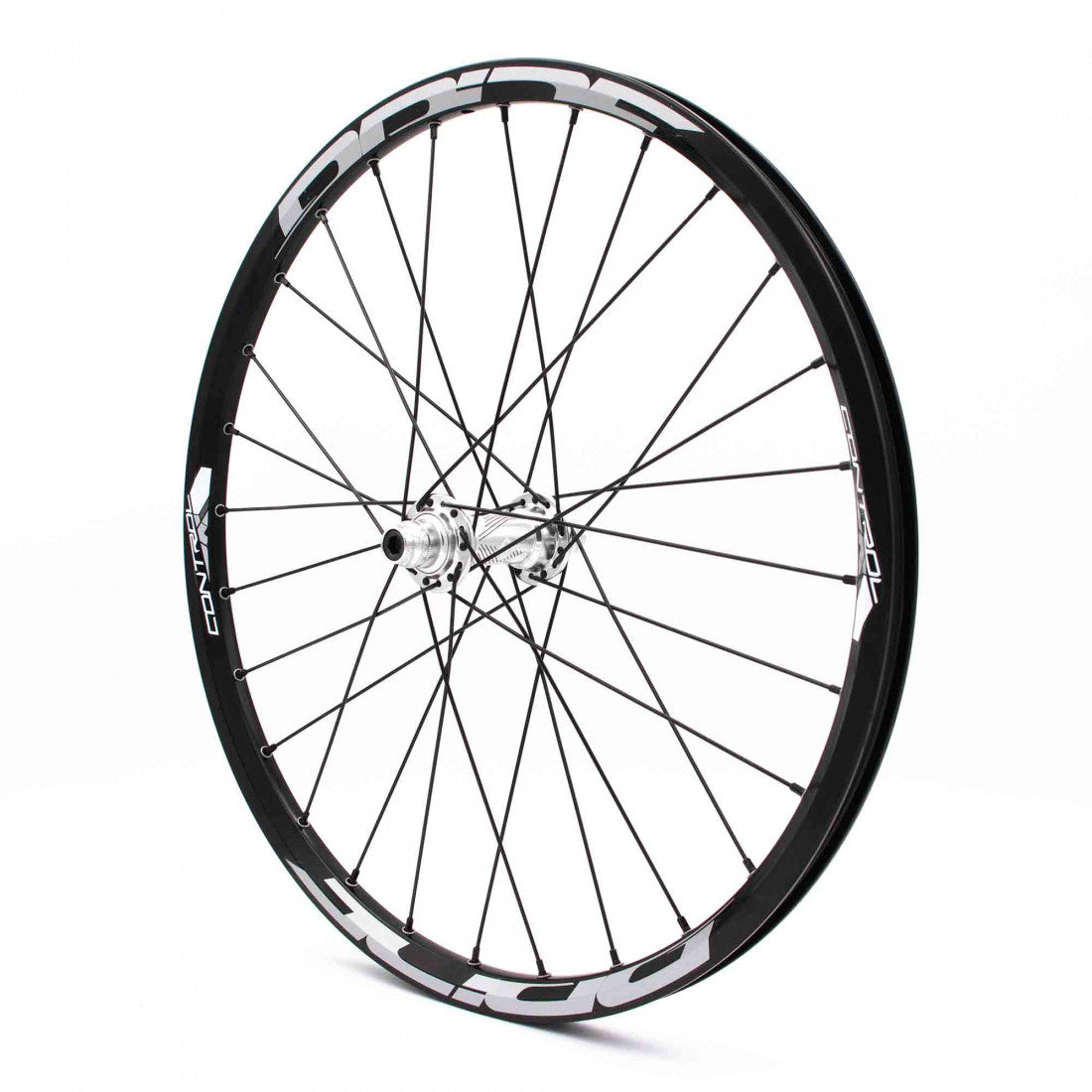 PRIDE 20" (451mm) Control V2 Disc 10/15mm Axle Polish Wheelset