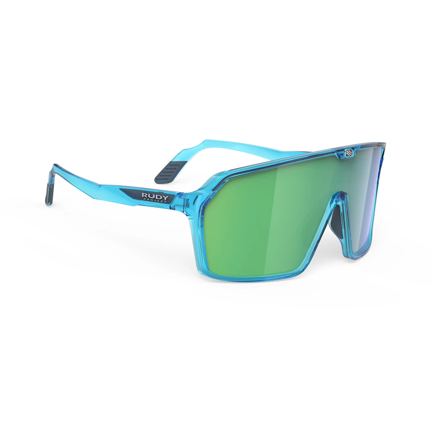 RUDY PROJECT SPINSHIELD Glasses Crystal Blue Multilaser Green