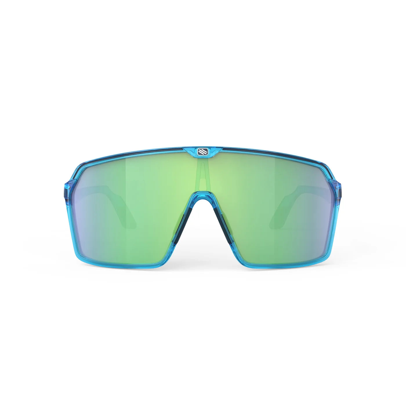 RUDY PROJECT SPINSHIELD Glasses Crystal Blue Multilaser Green