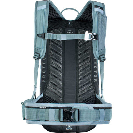 EVOC FR LITE RACE 10L Backpack with Back Panel, Blue