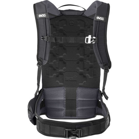 Σακίδιο πλάτης με ραχιαίο EVOC TRAIL PRO BLACKLINE 10 L Μαύρο