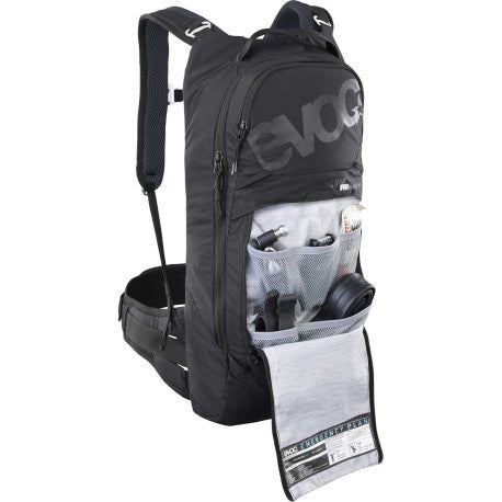 Σακίδιο πλάτης με ραχιαίο EVOC TRAIL PRO BLACKLINE 10 L Μαύρο