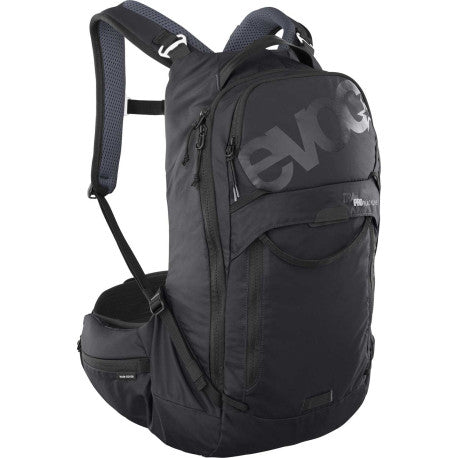 Σακίδιο πλάτης με ραχιαίο EVOC TRAIL PRO BLACKLINE 16 L Μαύρο