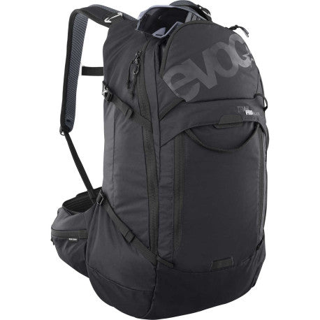 Σακίδιο πλάτης με ραχιαίο EVOC TRAIL PRO BLACKLINE 26 L Μαύρο