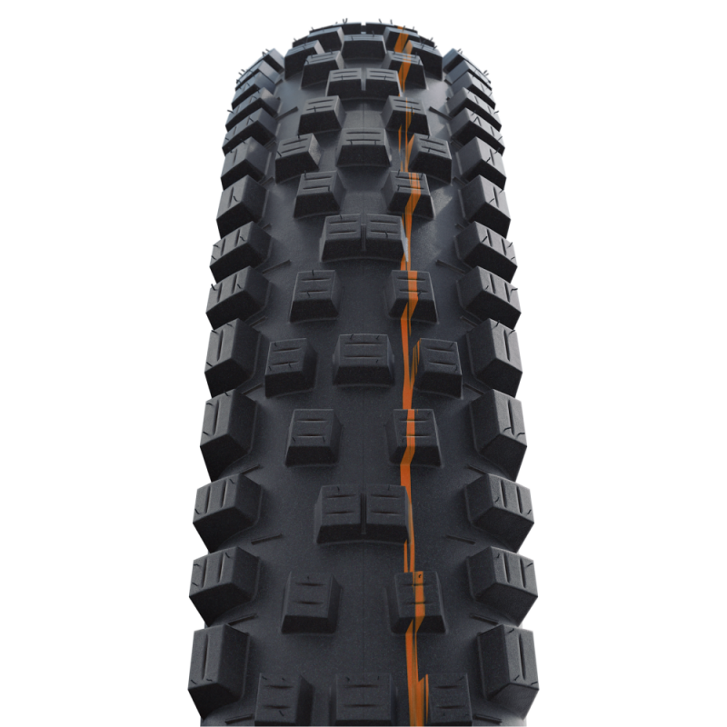 SCHWALBE NOBBY NIC 29x2.60 ADDIX SOFT SUPERTRAIL tire Tubeless Ready Soft Black