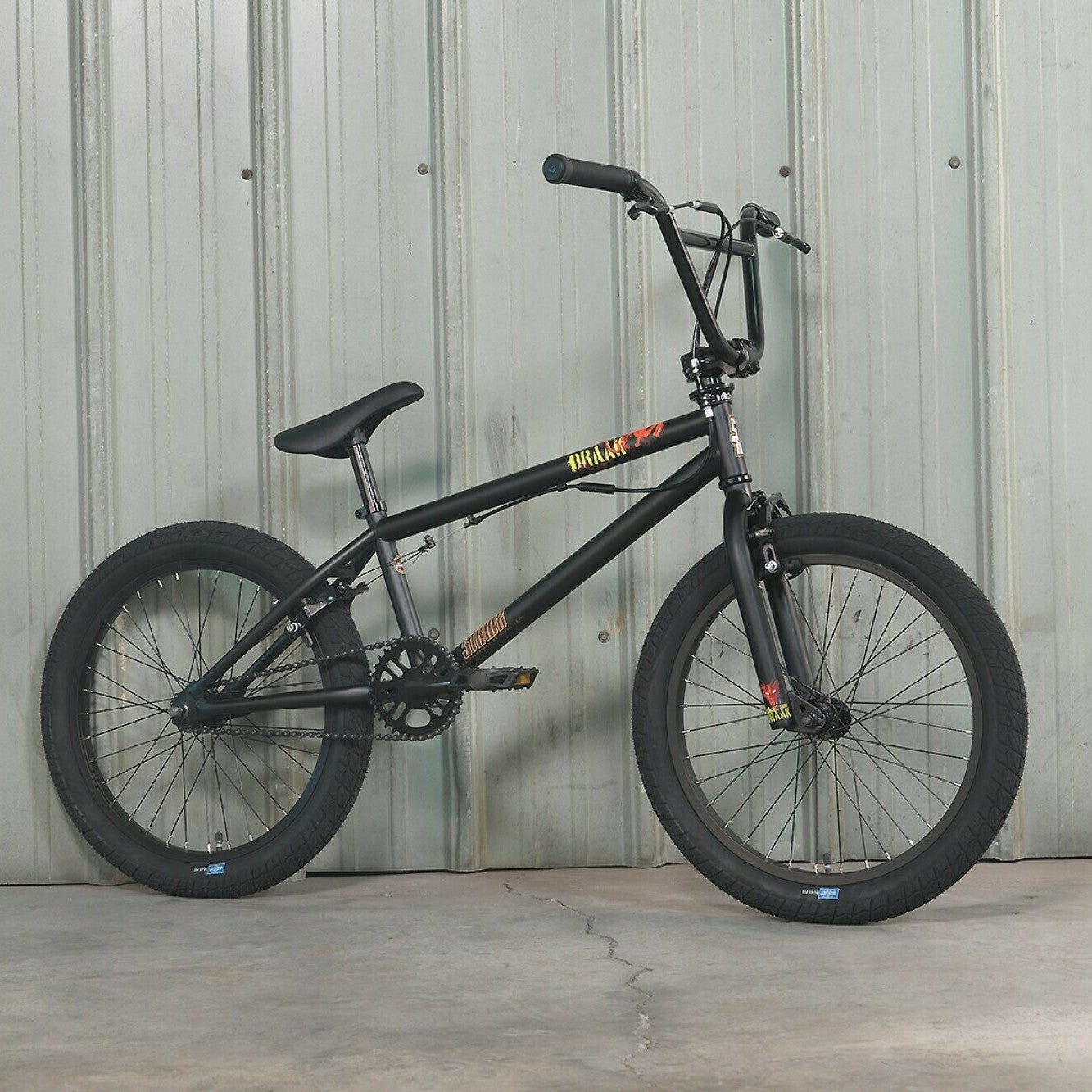 BMX SIBMX DRAAK 20" Ματ μαύρο