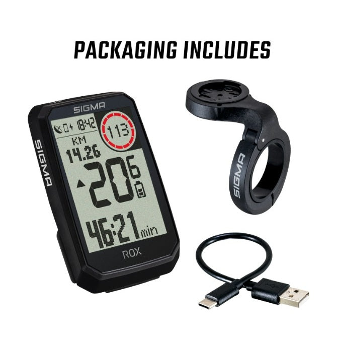 GPS SIGMA ROX 4.0 ENDURANCE Μαύρο