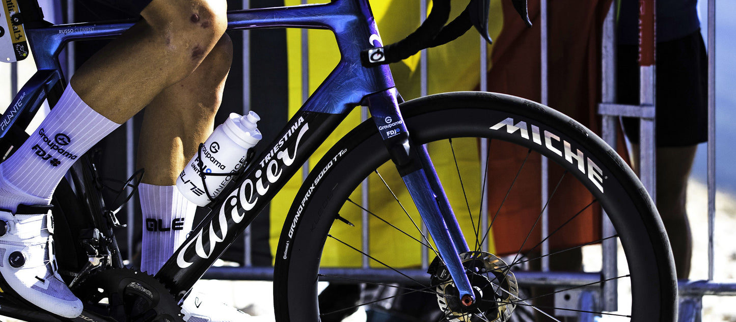 Ζεύγος τροχών MICHE KLEOS RD DX50 Tubeless Ready (Center Lock) Team Edition