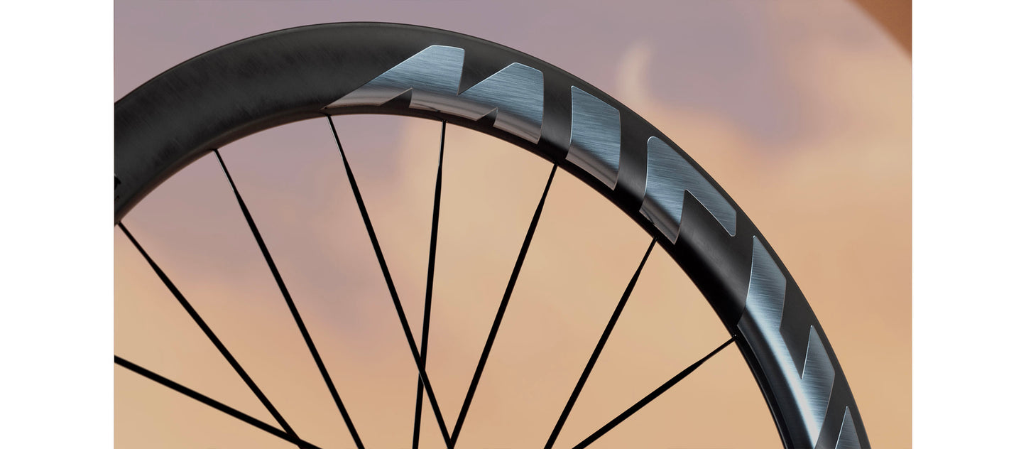 Pair of MICHE DEVA RD 52 Tubeless Ready Wheels (Center Lock) Silver