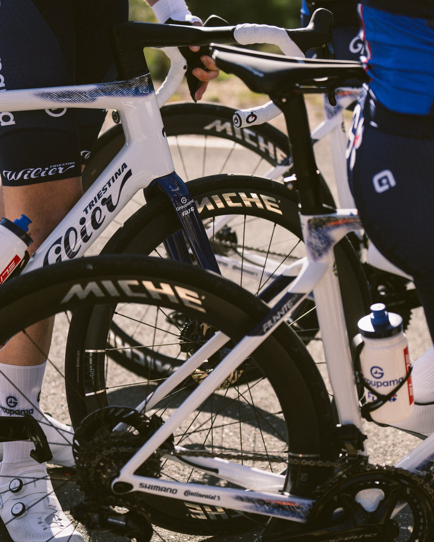 Ζεύγος τροχών MICHE KLEOS RD DX50 Tubeless Ready (Center Lock) Team Edition
