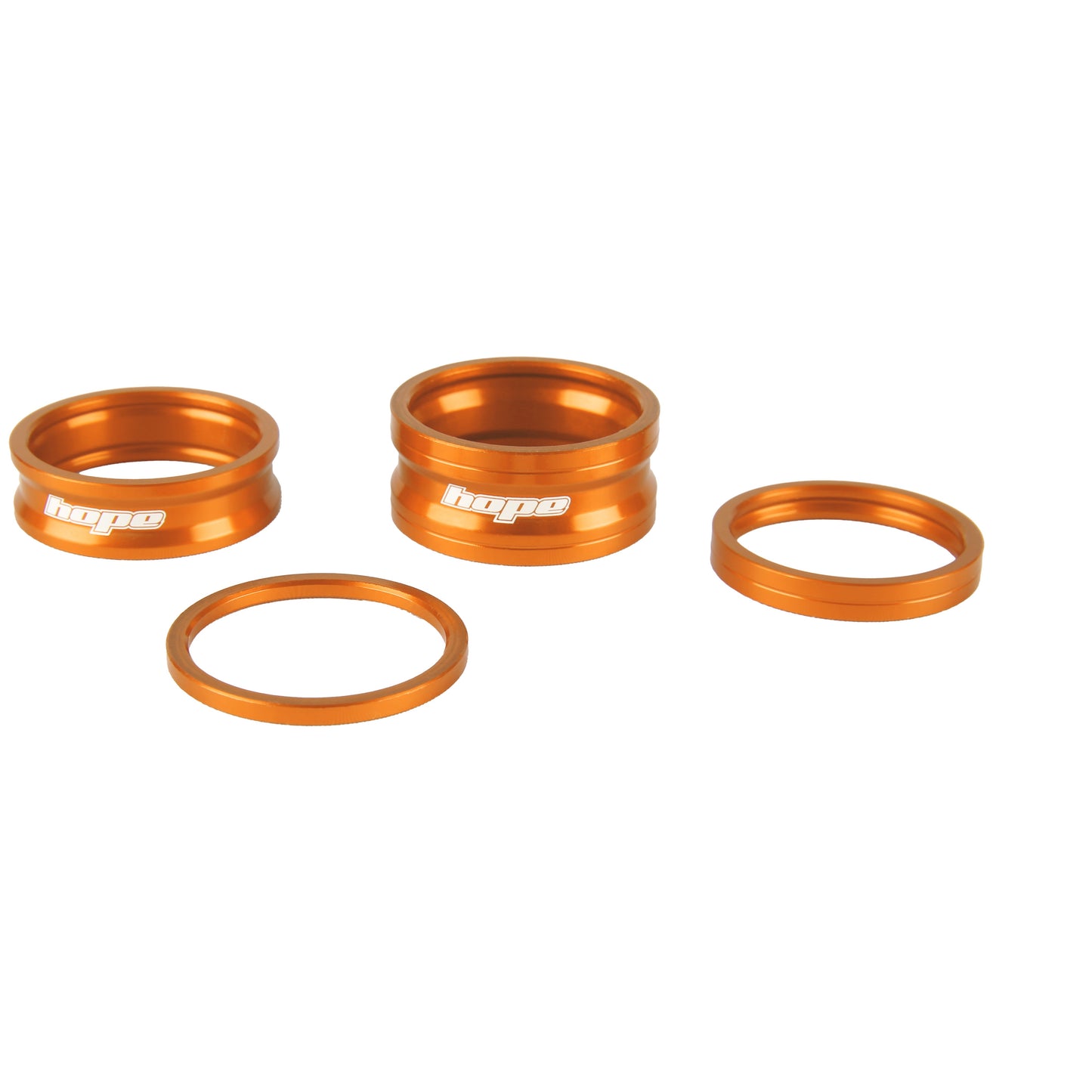 Kit Headset Spacers HOPE SPACE DOCTOR 1"1/8 Orange