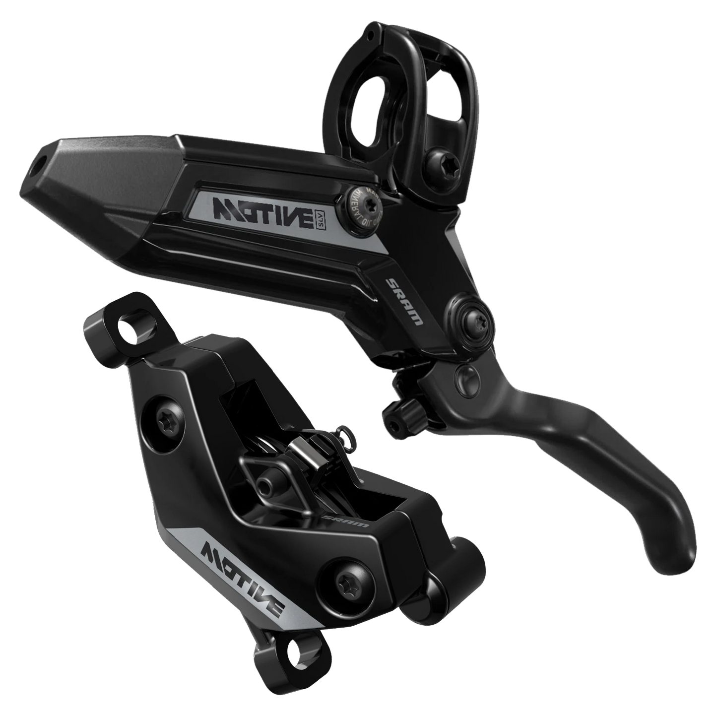 SRAM MOTIVE SILVER 950mm Discless μπροστινό φρένο μαύρο