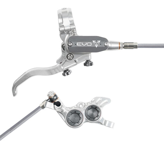 HOPE TECH 4 EVO GR4 Aviation Silver/Smoke rear brake