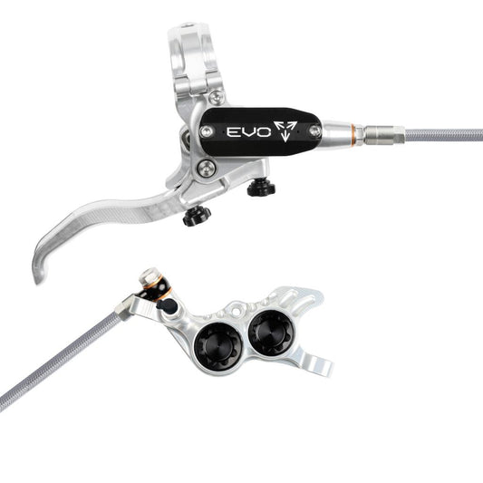 Rear brake HOPE TECH 4 EVO GR4 Aviation Silver/Black