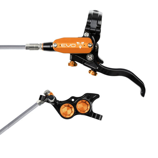 HOPE TECH 4 EVO TR4 Aviation μπροστινό φρένο μαύρο/πορτοκαλί