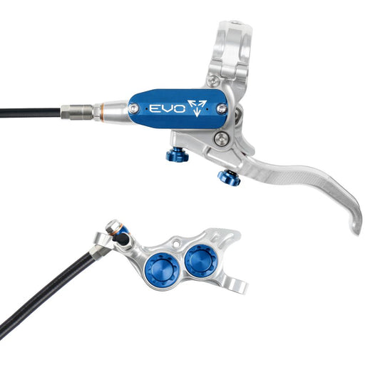 HOPE TECH 4 EVO TR4 Silver/Blue Front Brake