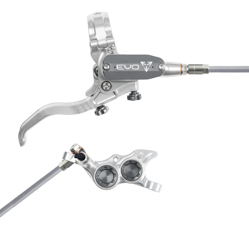HOPE TECH 4 EVO TR4 Aviation Πίσω φρένο ασημί/καπνός